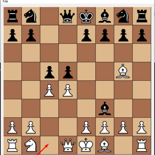 Python Multiplayer Chess Board Full Desktop Game + Source Code