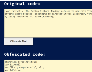 Javascript Code Obfuscator (Hides or Protects Code) Tool in Browser ...